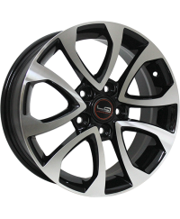 Replica LegeArtis NS62 BKF R16 W6.5 PCD5x114.3 ET40.0 DIA66.1